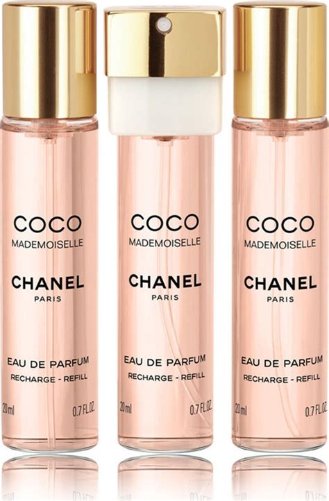 coco mademoiselle eau de parfum twist and spray refill